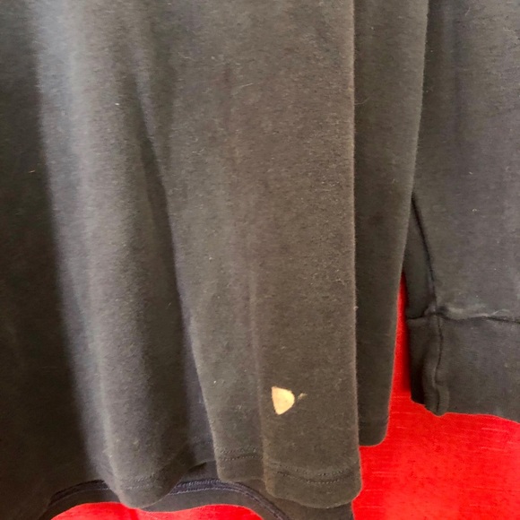 100% Cotton Dark Navy Medico Turtleneck - Picture 3 of 5